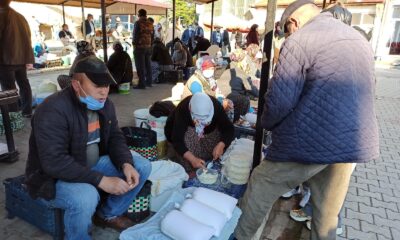 (Özel) Bu pazarda satılan ürünler hem doğal hem yöresel