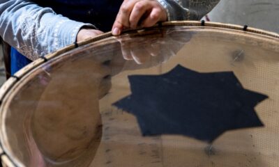 (Özel) Davul üretimine kadın eli değdi