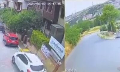 (Özel) İstanbul’da feci olay: Taksici köpeği ezip kaçtı