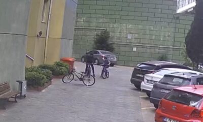 (Özel) İstanbul’da ilginç bisiklet hırsızlığı: Eskisini bırakıp yenisini götürdü