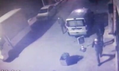 (Özel) İstanbul’da kasaları açıp 80 bin lira çalan hırsızı bekçiler yakaladı