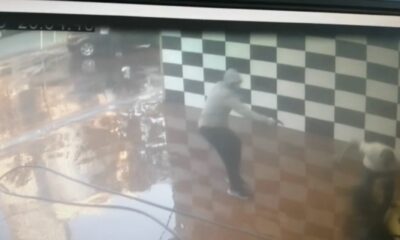 (Özel) İstanbul’da oto yıkamacıya gelip kurşun yağdırdı: Dehşet anları kamerada