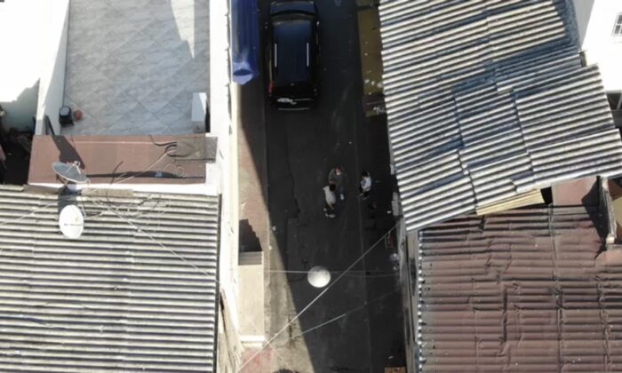 (Özel) İstanbul’da suç makinesi şahıs drone ile yakalandı