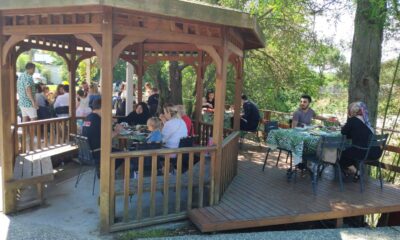 (Özel) Kısıtlamasız ilk cumartesi günü vatandaşlar kafeteryalara akın etti