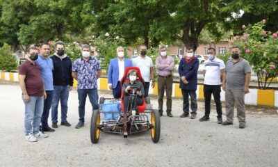 (ÖZEL) Lise öğrencilerinden en ucuz ve en hızlı elektrikli araç