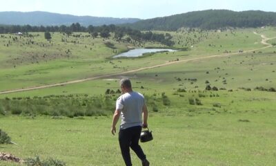 (ÖZEL) Oksijen deposu Ketanova Yaylası