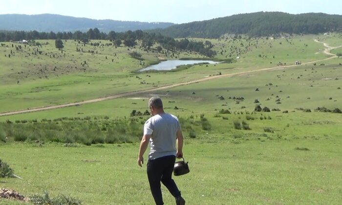 (ÖZEL) Oksijen deposu Ketanova Yaylası