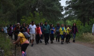 (Özel)  Trekking tutkunları Balıkesir’de yeni bölgeleri keşfediyor