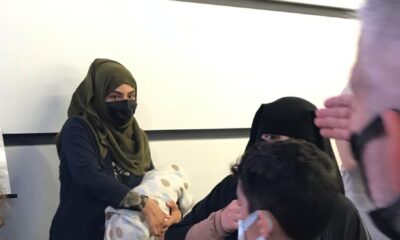 (ÖZEL) Yeni doğmuş bebekle duygu sömürüsü yapan dilenciler kamerada