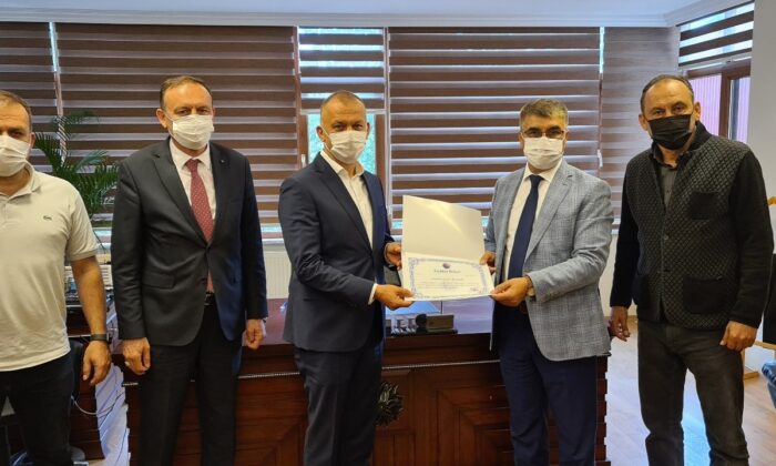 Pandemide istihdama katkı veren firmalara teşekkür belgesi