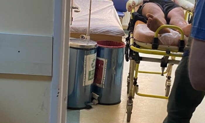 Park halindeki aracın LPG tankı patladı: 2 yaralı