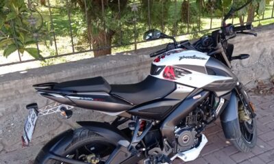 Park halindeki motosiklet çalındı