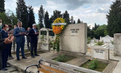 Peyami Safa ölümünün 60. yıl dönümünde kabri başında anıldı