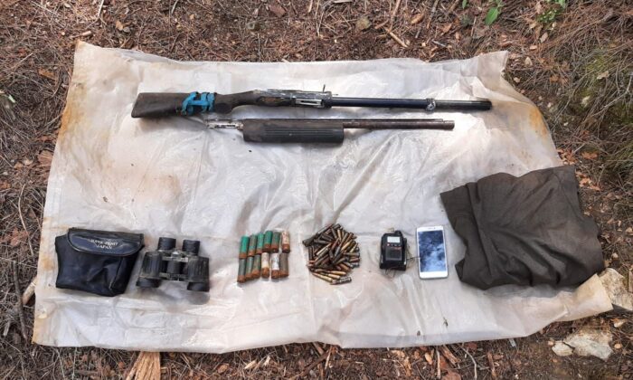 PKK’nın sığınağında mühimmat ve yaşam malzemesi ele geçirildi