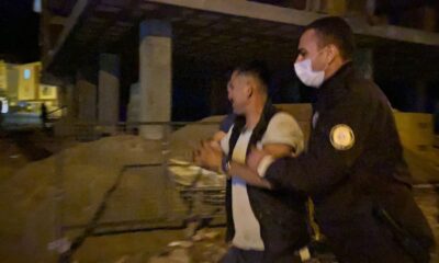 Polise yakalanan hırsız ’ben yapmadım’ diyerek ağladı