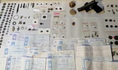 Polisin operasyonunda arama yapılan evlerden cephane çıktı