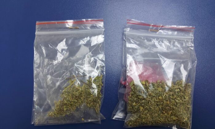 Polisin şüphelenerek arama yaptığı 2 kişinin üzerinden uyuşturucu çıktı