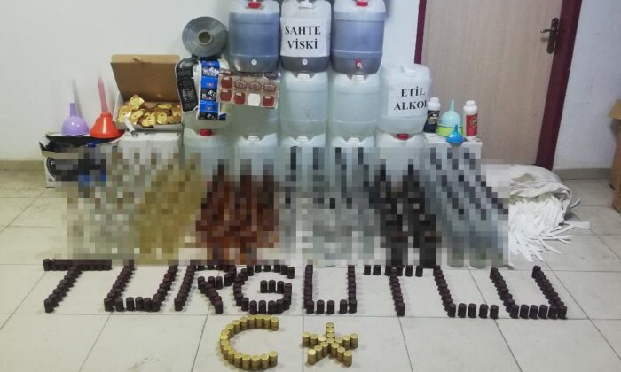 Polisten sahte içki operasyonu