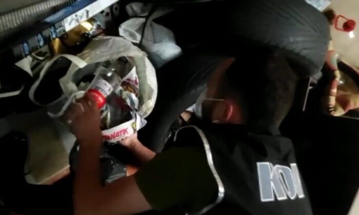 Polisten Trabzon, Rize ve Giresun’da eş zamanlı sahte alkol operasyonu