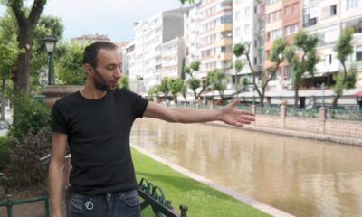 Porsuk suyu yağmurla sarardı