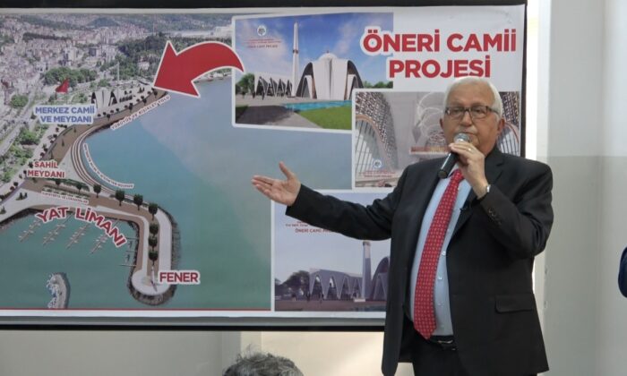 Posbıyık, sahil projesini tanıttı