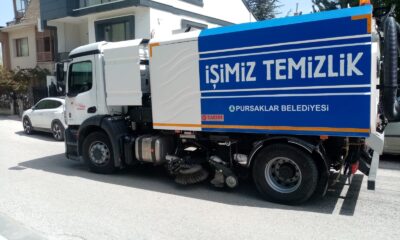 Pursaklar Belediyesi daha temiz bir ilçe için kolları sıvadı