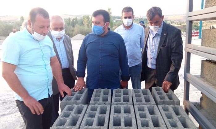 Pütürge’de kilit taşı üretim tesisi açıldı