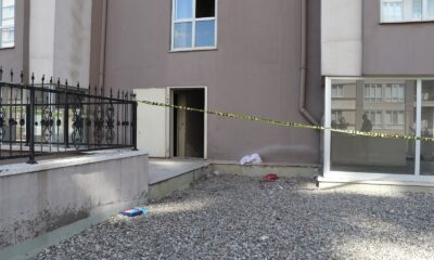 Rastgele girdiği apartmanın 8. katından atladı