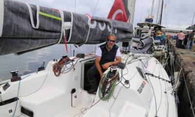 Rekor denemesi için yelkeniyle hiç durmadan dört denizi aşacak