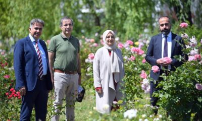 Rektör Şevli ‘Gül Bahçesi’ni gezdi