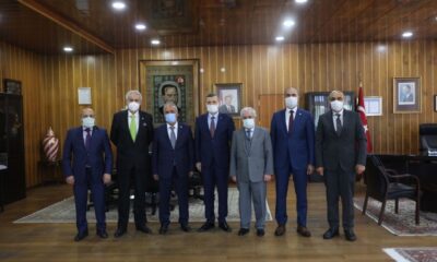 Rektör Türkmen ve Rektör Yıldız’dan Atatürk Üniversitesine ziyaret