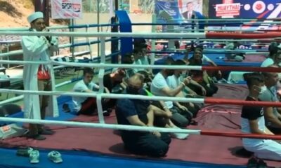 Ringde cuma namazı kıldılar