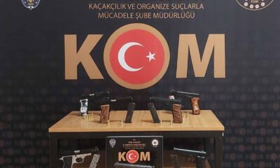 Rize’de silah kaçakçılığı operasyonu