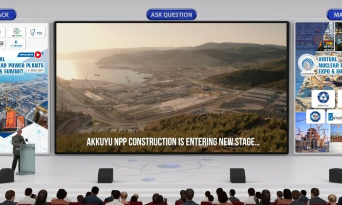 Rosatom, 8. Uluslararası Nükleer Santraller Zirvesine katıldı