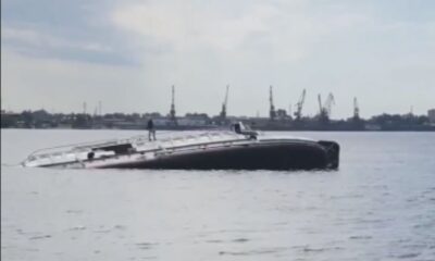 Rusya’da batan geminin mürettabatı ölümden kıl payı kurtuldu