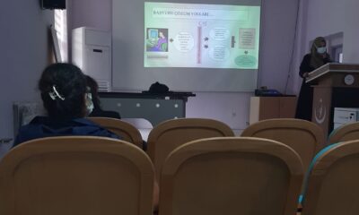 Sağlık personeline hasta hakları ve iletişim eğitimi verildi