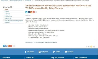 Sağlıklı kentlerde tam yol ileri