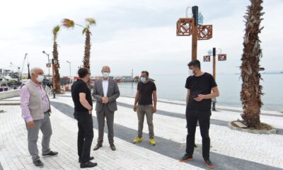 Sahile Süleymanpaşa Belediyesi dokunuşu