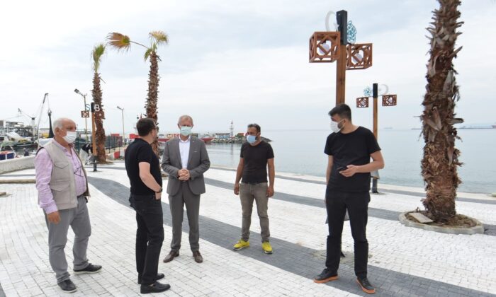 Sahile Süleymanpaşa Belediyesi dokunuşu