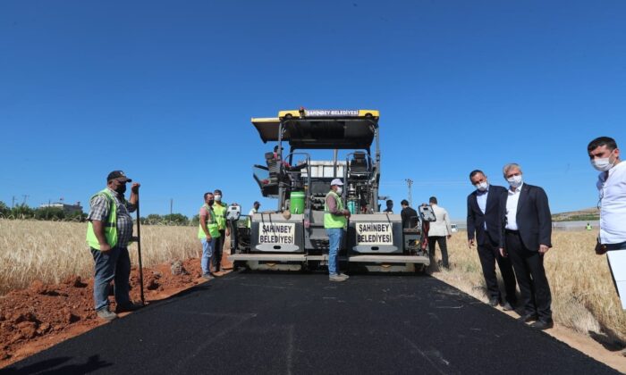Şahinbey’de asfaltlama çalışmaları sürüyor