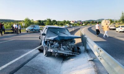 Sakarya’da trafik kazası: 2 yaralı