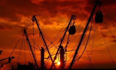 Samandağ’da gün batımı adeta büyüledi