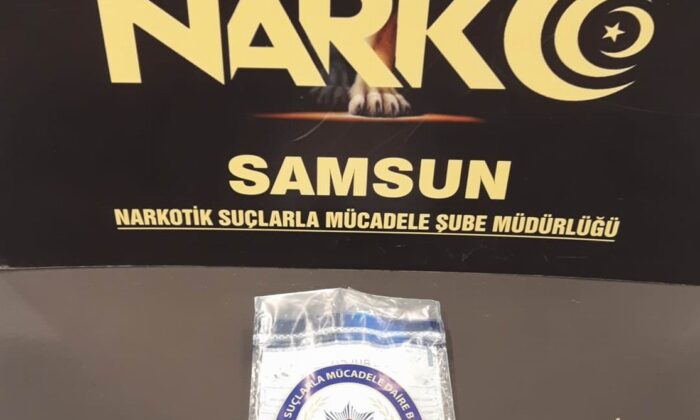 Samsun’da 1 kişi uyuşturucu ticaretinden gözaltına alındı