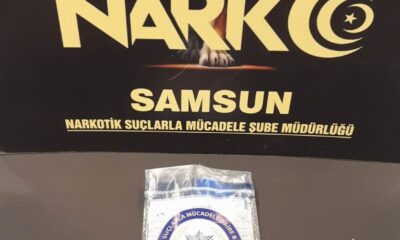Samsun’da 1 kişi uyuşturucu ticaretinden gözaltına alındı