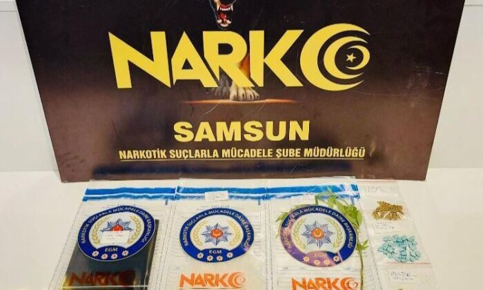 Samsun’da bir kadın uyuşturucu ticaretinden gözaltına alındı