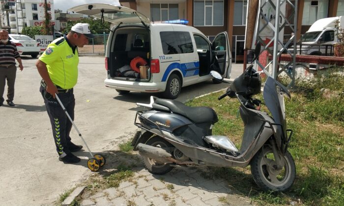 Samsun’da motosiklet ile otomobil çarpıştı: 1 yaralı