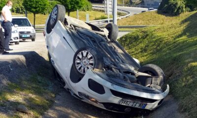 Samsun’da otomobil takla attı: 1 yaralı