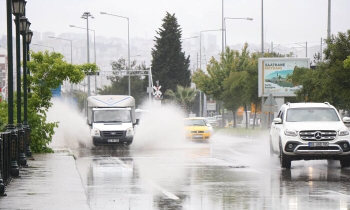Samsun’da son 24 saatte metre kareye 31,1 kilo yağış düştü