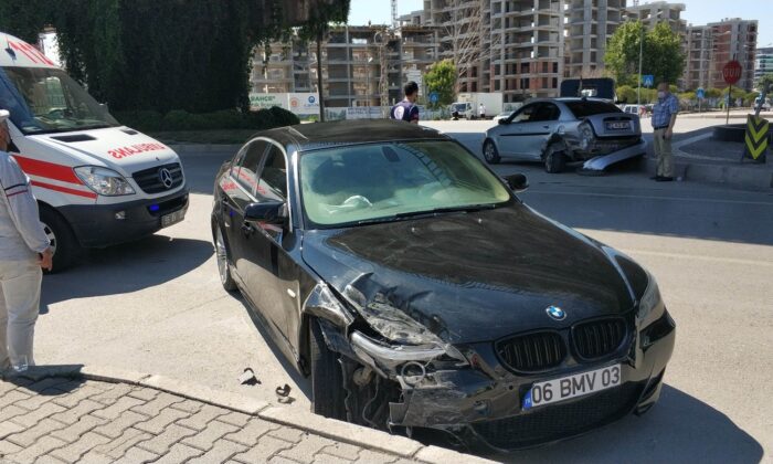 Samsun’da trafik kazası: 1 yaralı