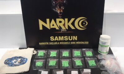 Samsun’da uyuşturucu ticaretine 1 gözaltı